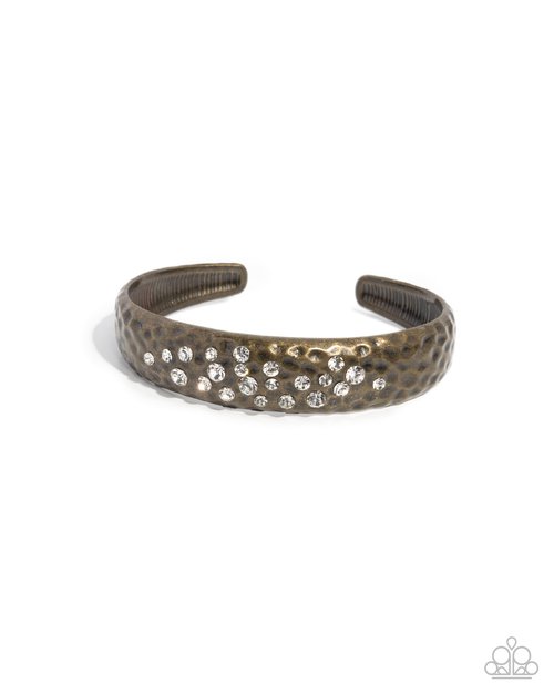Office Hours - Brass - Paparazzi Bracelet Image