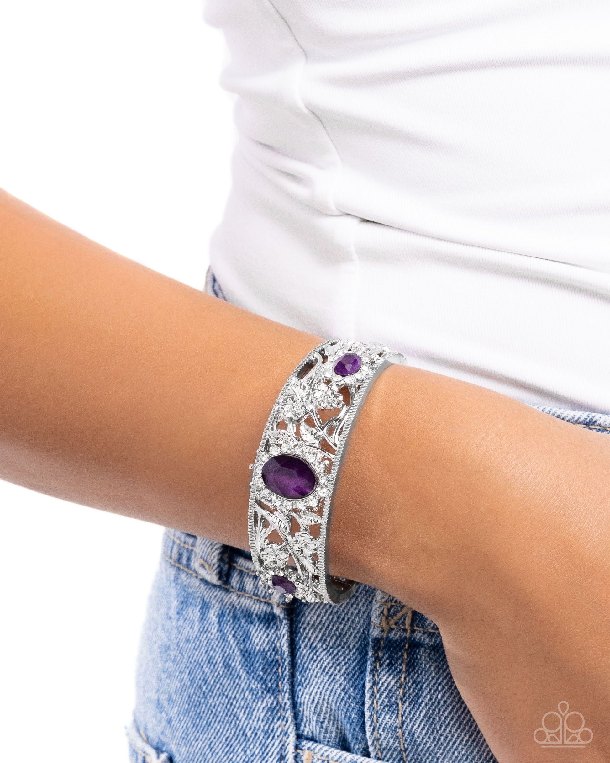Curious Chic - Purple - Paparazzi Bracelet Image
