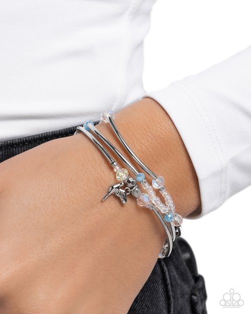 Generational Glitz - Blue - Paparazzi Bracelet Image