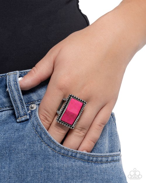 Southwestern Serenity - Pink - Paparazzi Ring Image
