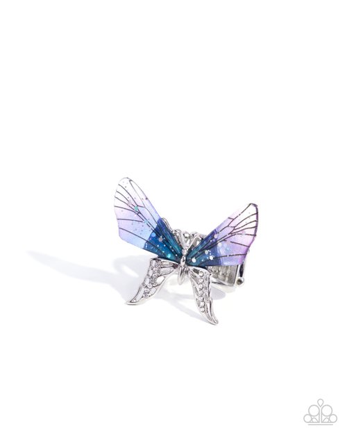 Light Landing - Blue - Paparazzi Ring Image