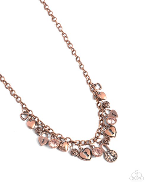LOCKS of Love - Paparazzi Necklace Image