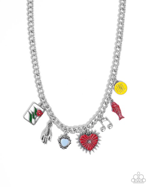 Storytelling Shimmer - Paparazzi Necklace Image