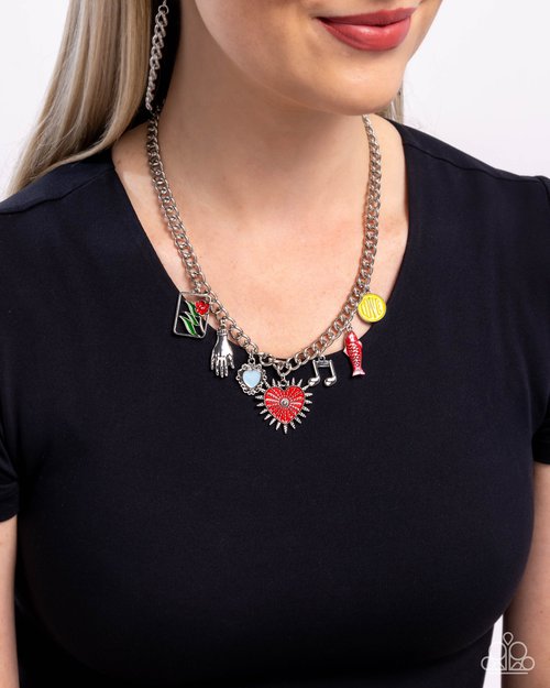 Storytelling Shimmer - Paparazzi Necklace Image