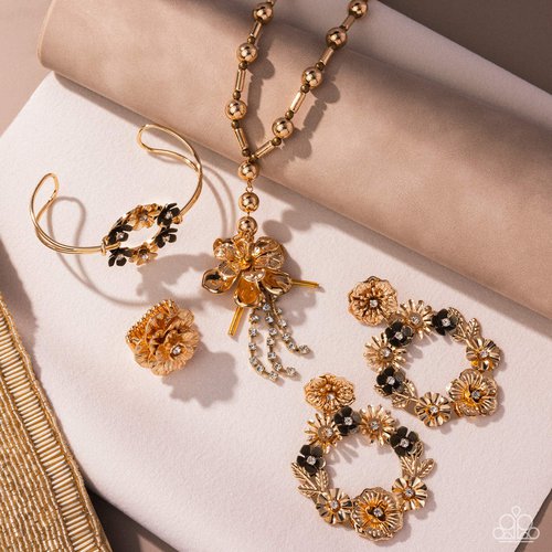 Glimpses of Malibu - Complete Trend Blend - Gold - Paparazzi Product Image