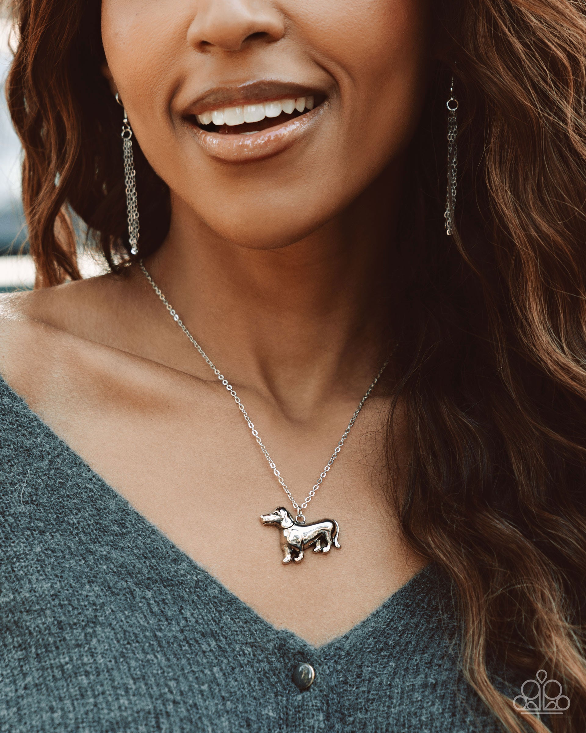 Darling Dachshund - Paparazzi Necklace Image