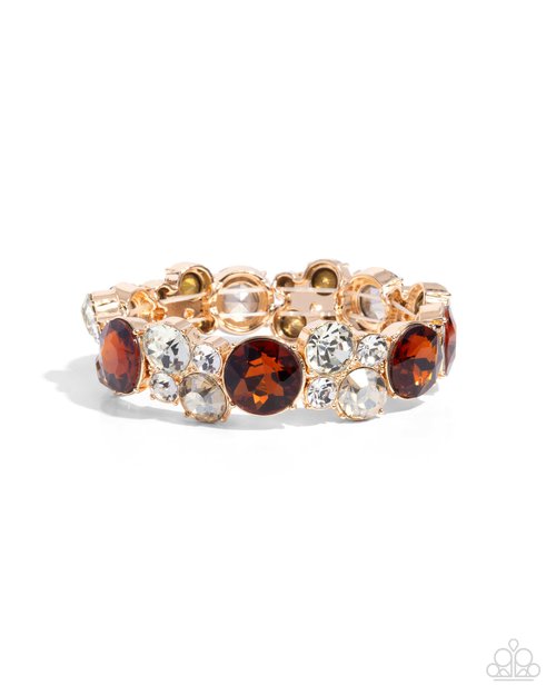 Standout Style - Brown - Paparazzi Bracelet Image