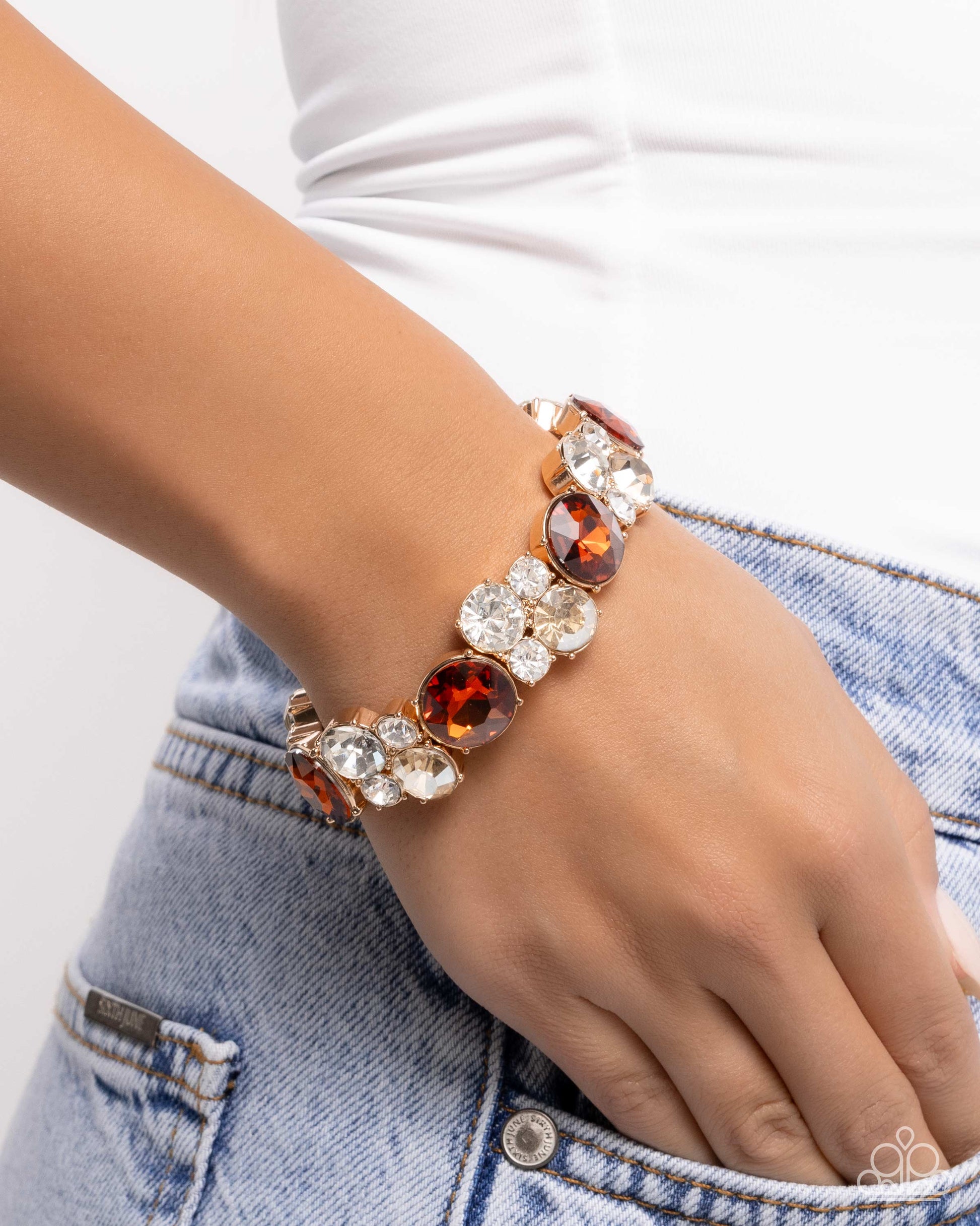 Standout Style - Brown - Paparazzi Bracelet Image