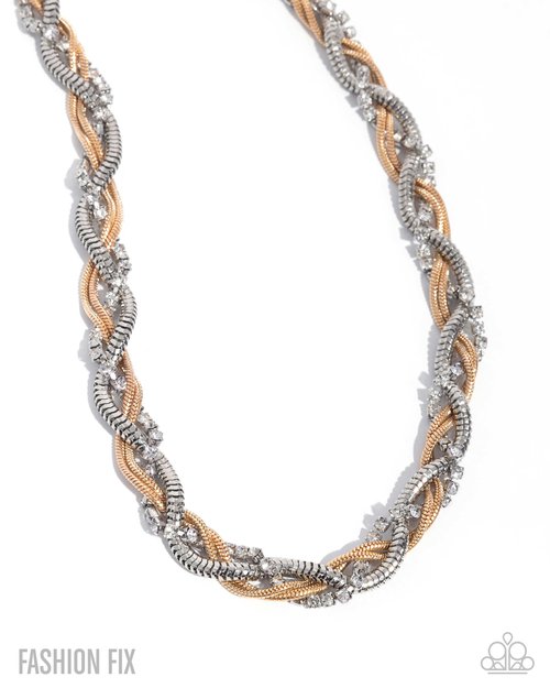 Distinguished Dominance - Paparazzi Necklace Image