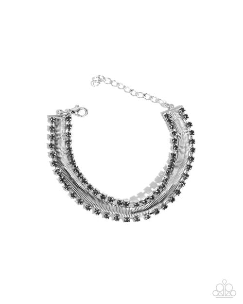 Radical Resolution - Silver - Paparazzi Bracelet Image