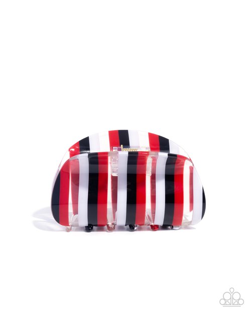 Linear Legato - Red - Paparazzi Hair Accessories Image