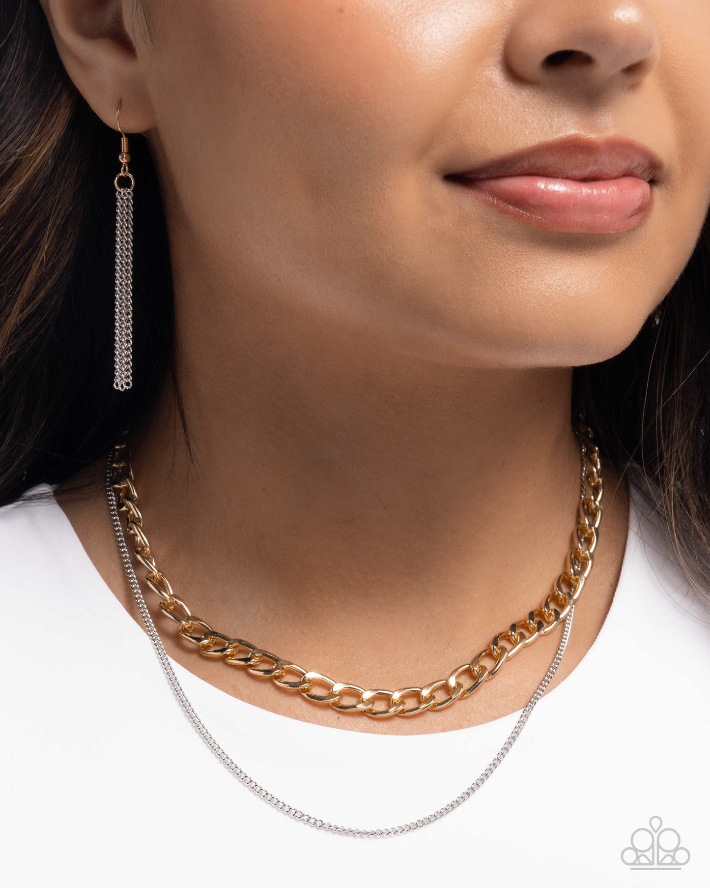 CHAIN-ge of Heart - Paparazzi Necklace Image