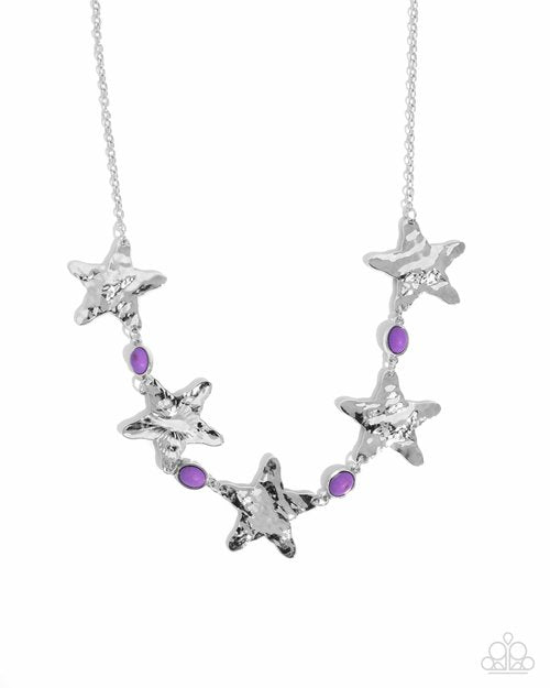 Stellar Santa Fe - Purple - Paparazzi Necklace Image