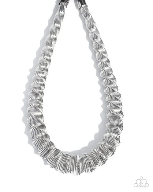 Candescent Coils - Paparazzi Necklace Image