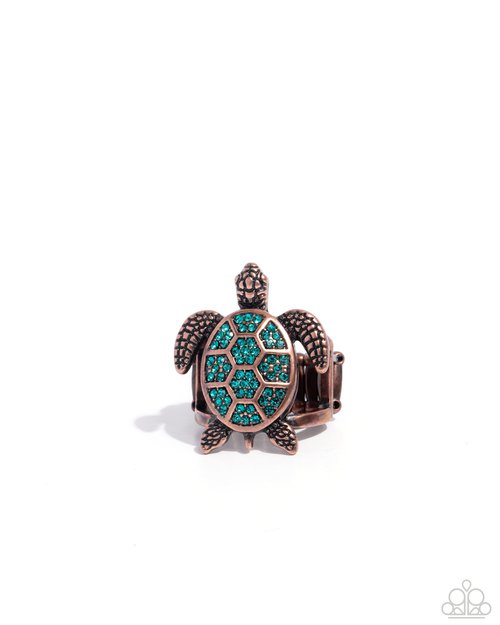 Turtle Triumph - Paparazzi Ring Image