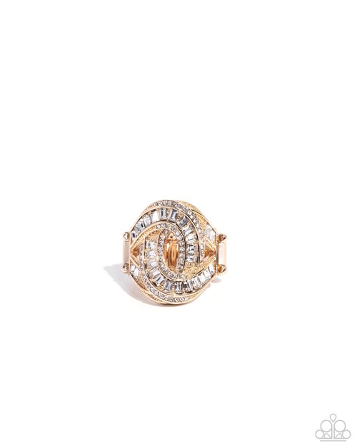 Sinuous Shimmer - Paparazzi Ring Image
