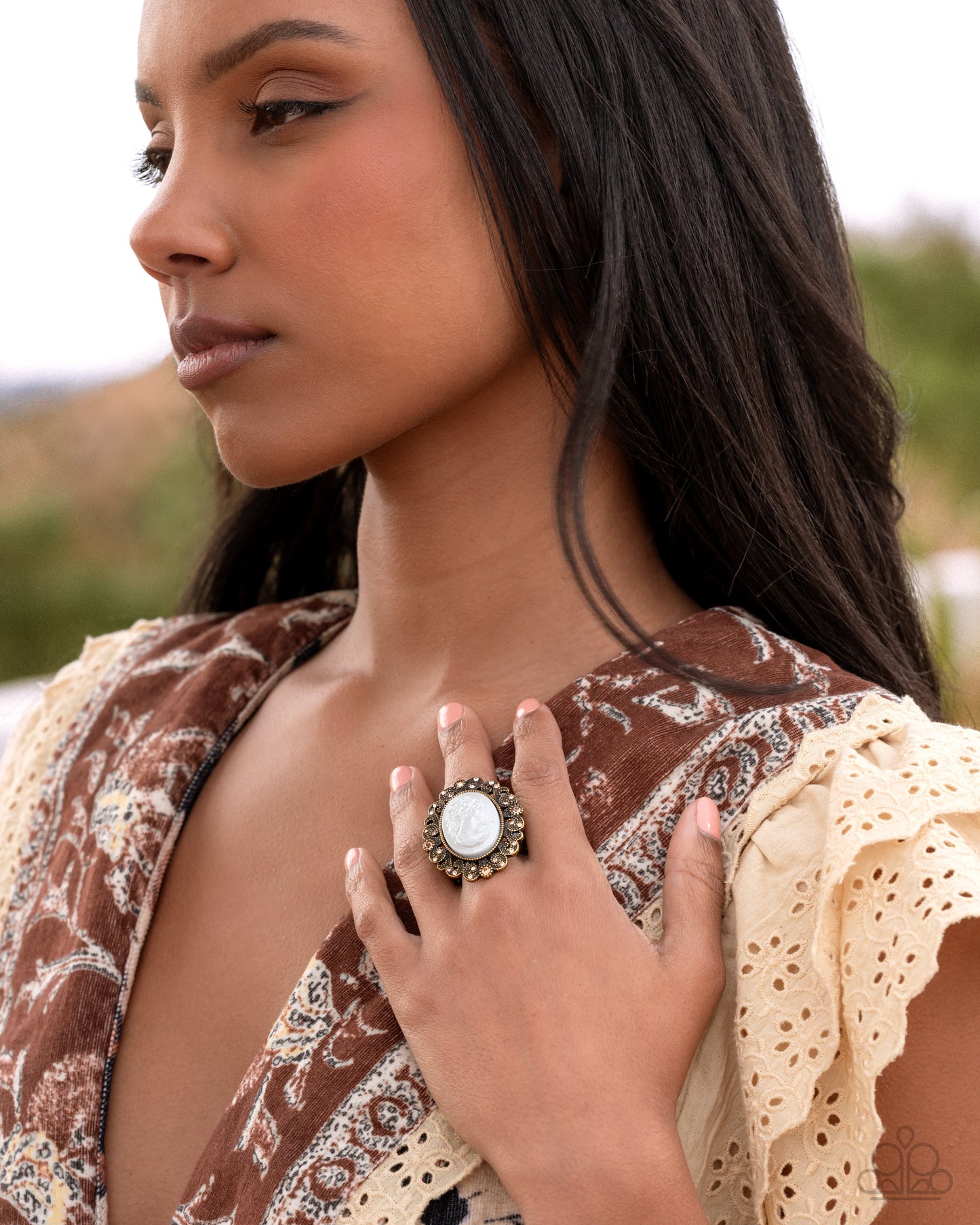 Delightfully Vintage - Paparazzi Ring Image