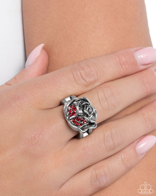 Rose Ranking - Red - Paparazzi Ring Image