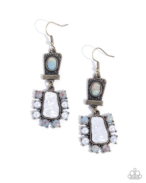 Synthetic Serenity - Paparazzi Earring Image