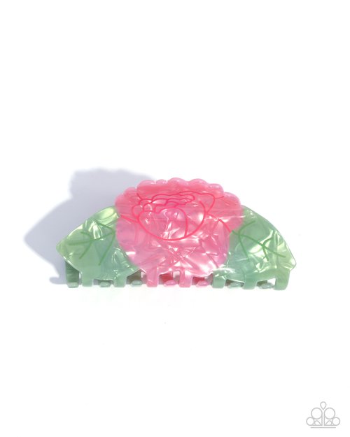 Blooming Baddie - Pink - Paparazzi Hair Accessories Image