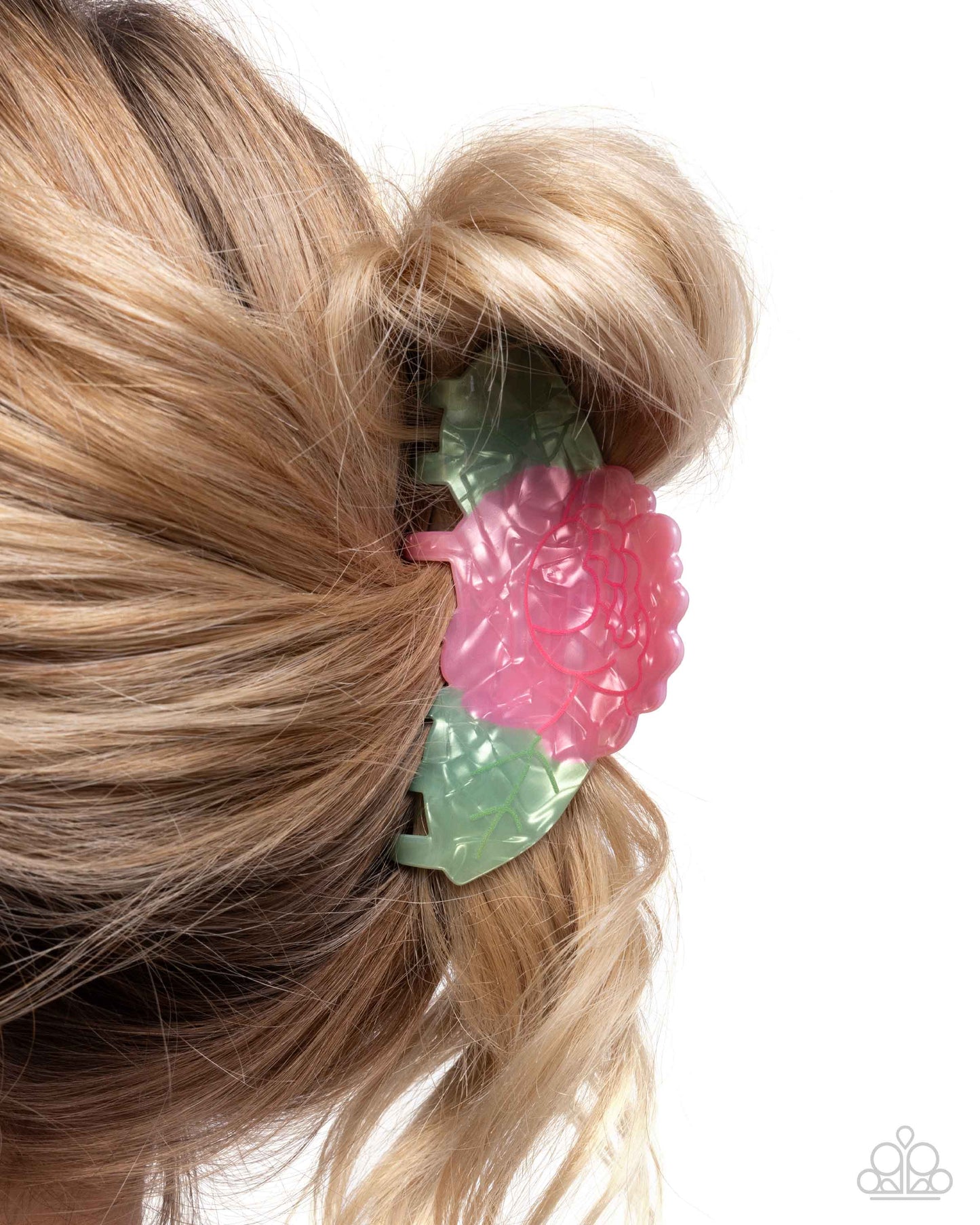 Blooming Baddie - Pink - Paparazzi Hair Accessories Image