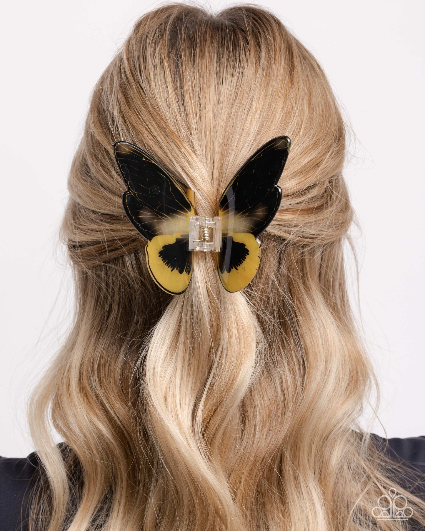 Monarch Model - Yellow - Paparazzi Hair Accessories Image