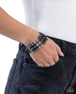 Sarcastic Stack - Paparazzi Bracelet Image