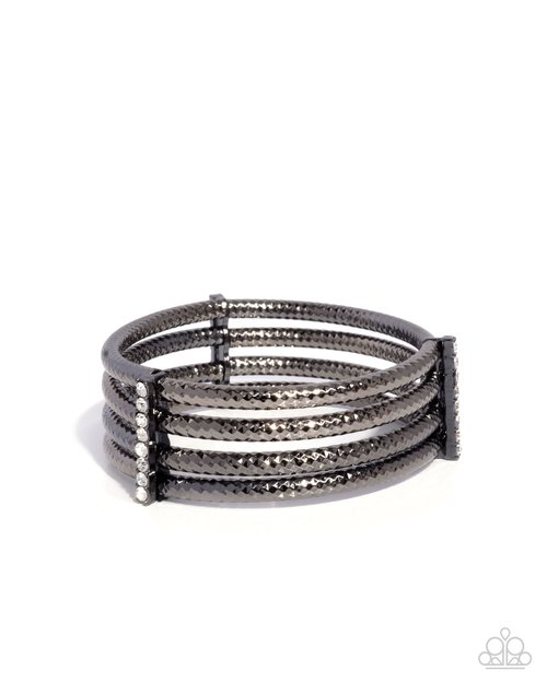 Teeming with Taste - Black - Paparazzi Bracelet Image
