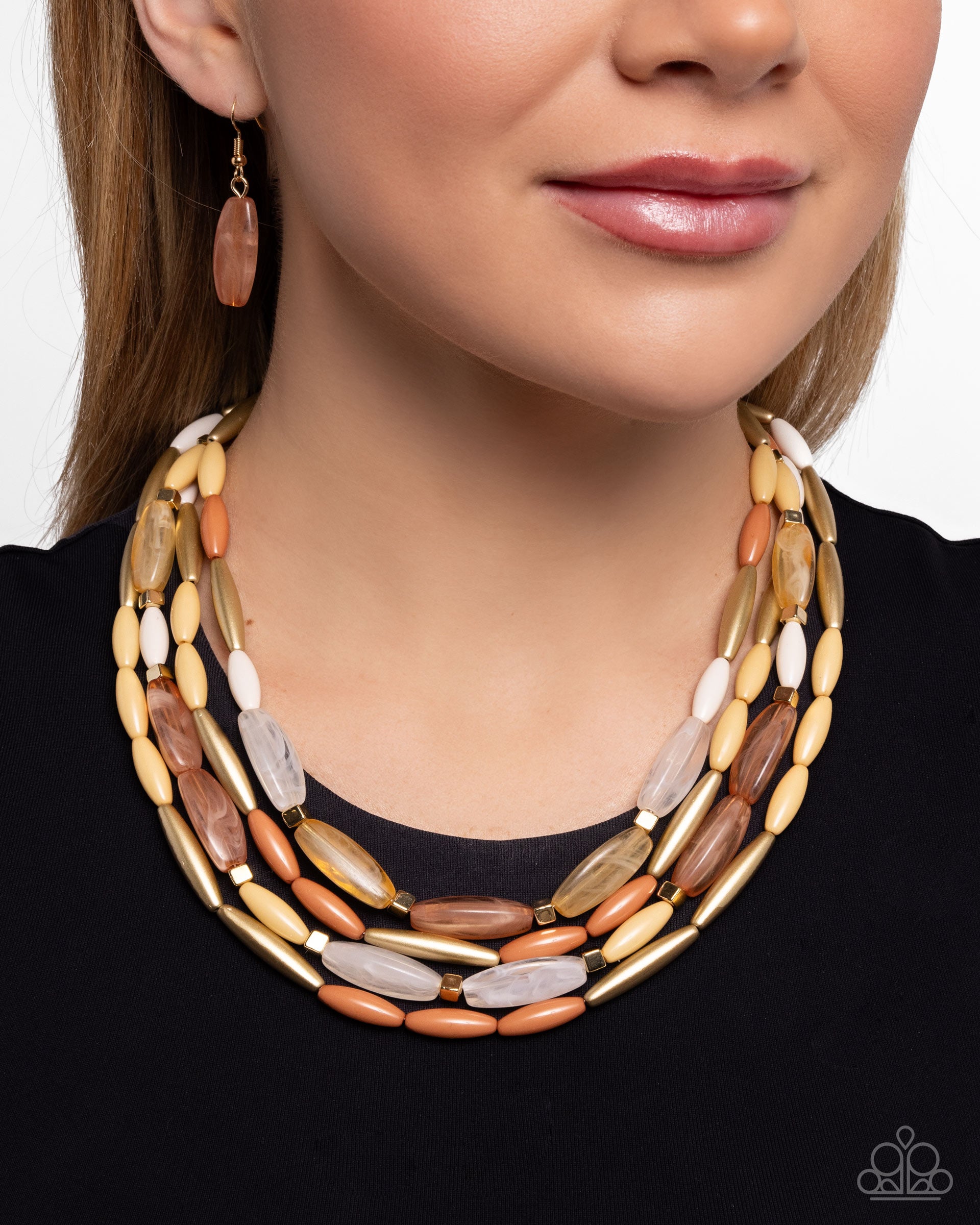 Milky Mambo - Paparazzi Necklace Image