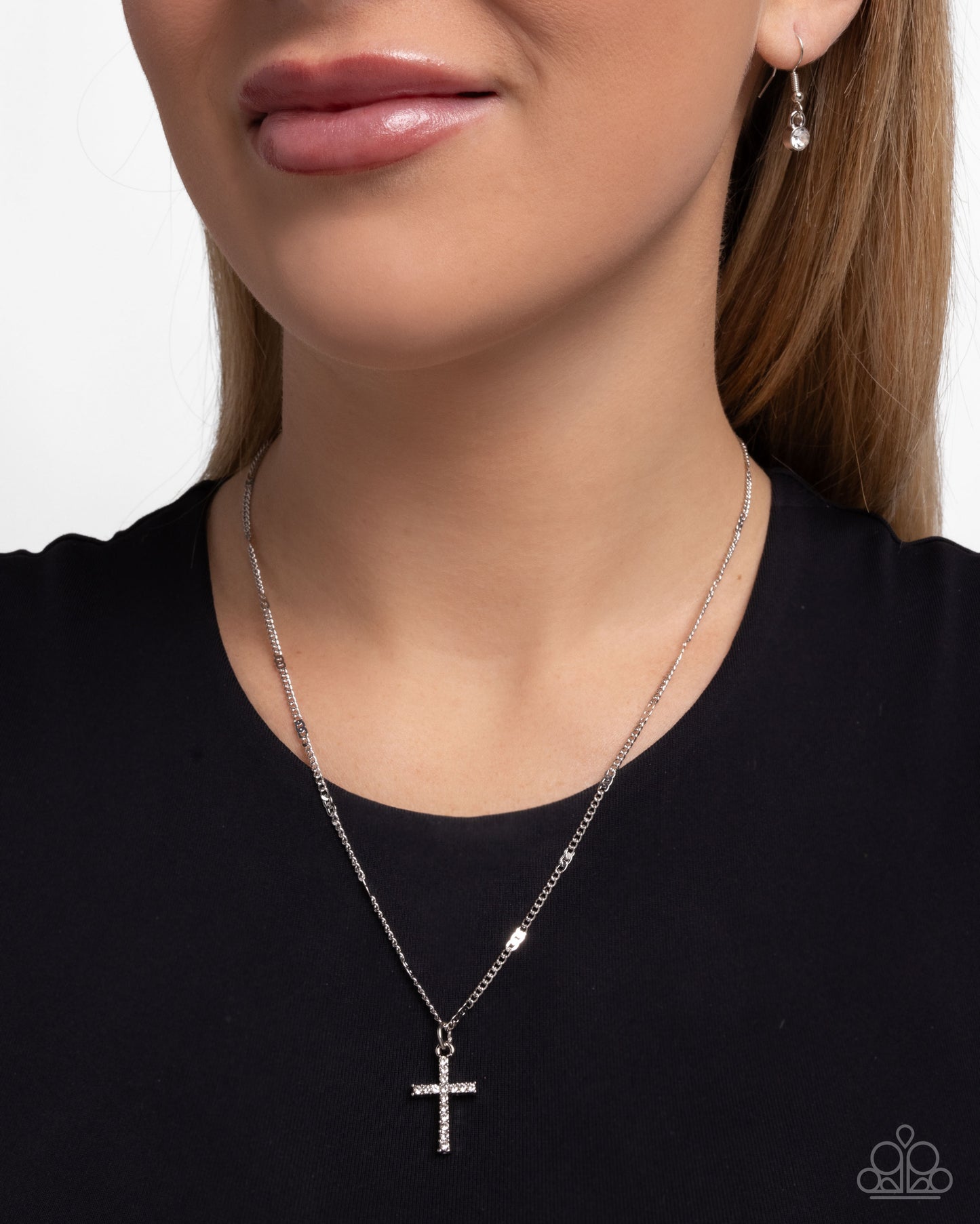 Endless Faith - White - Paparazzi Necklace Image