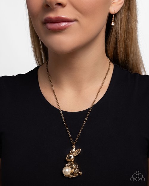 Easter Bunny - Paparazzi Necklace Image