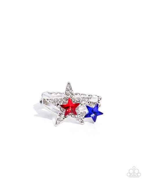 I Pledge Allegiance to the Stars - Paparazzi Ring Image