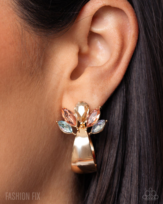 Bequeathed Brilliance - Paparazzi Earring Image