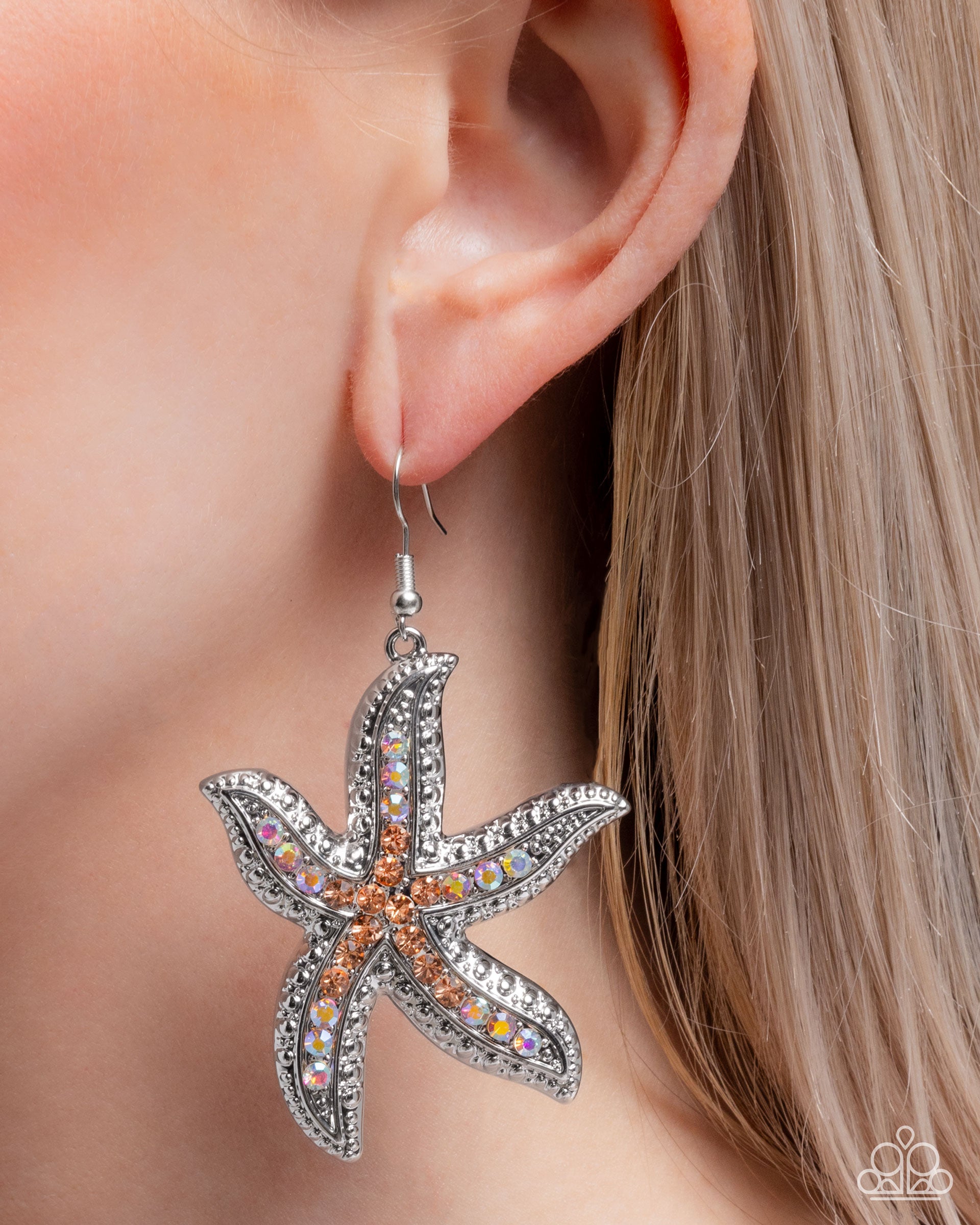Seize the Starfish - Paparazzi Earring Image