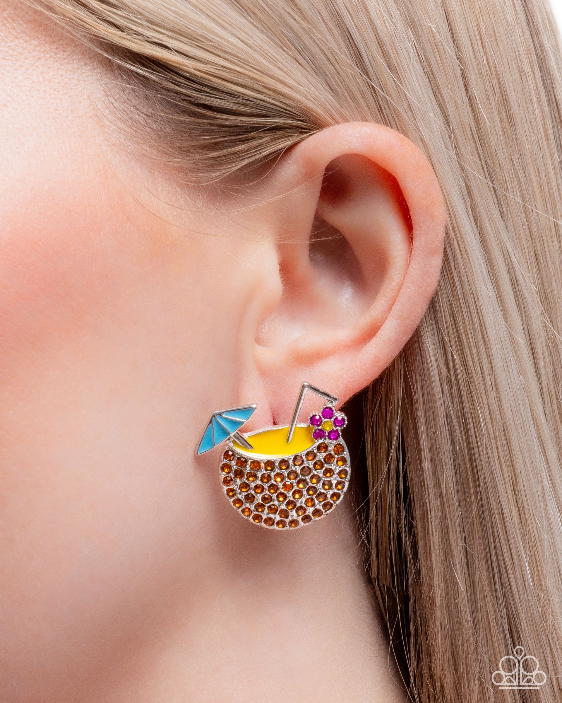 Vacation Mode - Paparazzi Earring Image