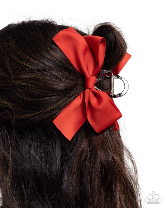 Coquette Class - Red - Paparazzi Hair Accessories Image