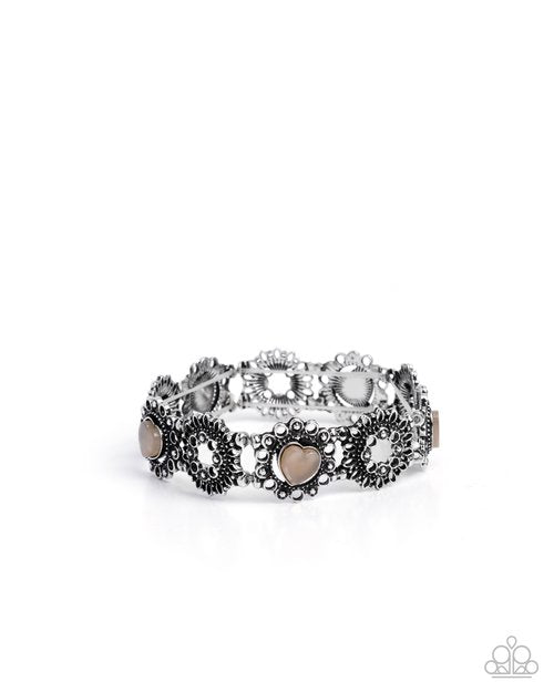 Fabricated Frames - Brown - Paparazzi Bracelet Image