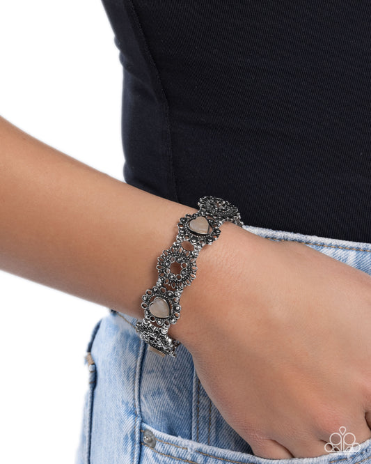 Fabricated Frames - Brown - Paparazzi Bracelet Image