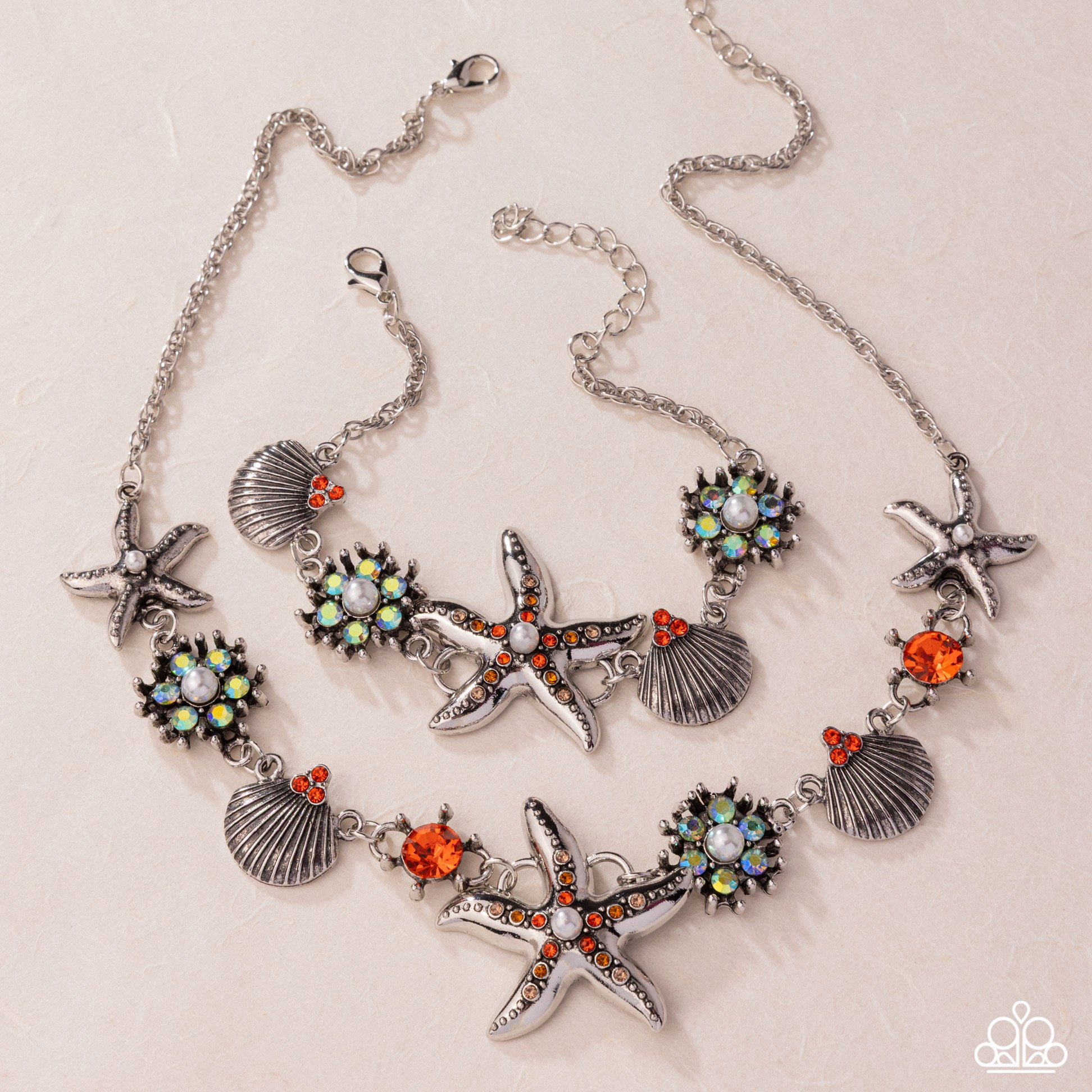 Starfish Solo - Complete Look - Orange - Paparazzi Product Image