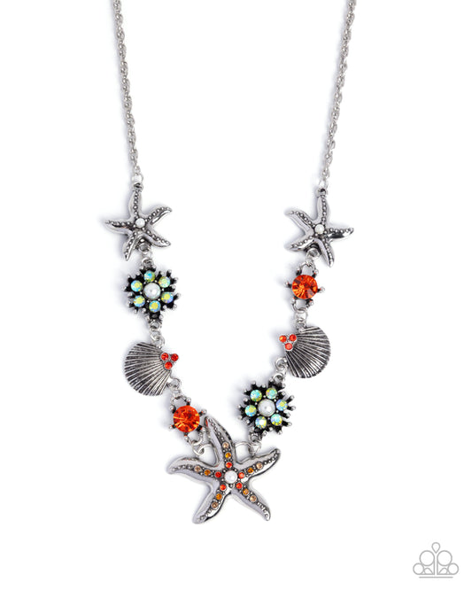 Starfish Solo - Complete Look - Orange - Paparazzi Product Image