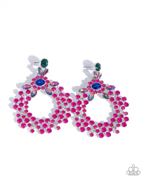 Opalescent Opulence - Earrings - Paparazzi Earring Image