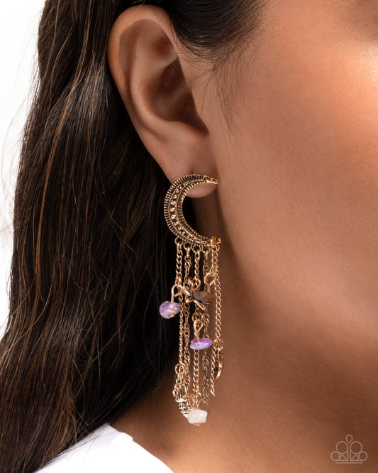 Crescent Call - Paparazzi Earring Image