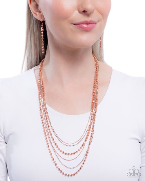 Lockdown Layers - Paparazzi Necklace Image