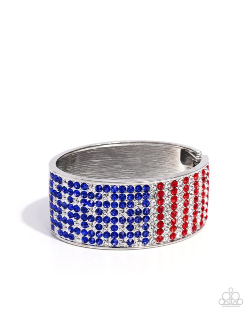 Passionate Patriotism - Paparazzi Bracelet Image