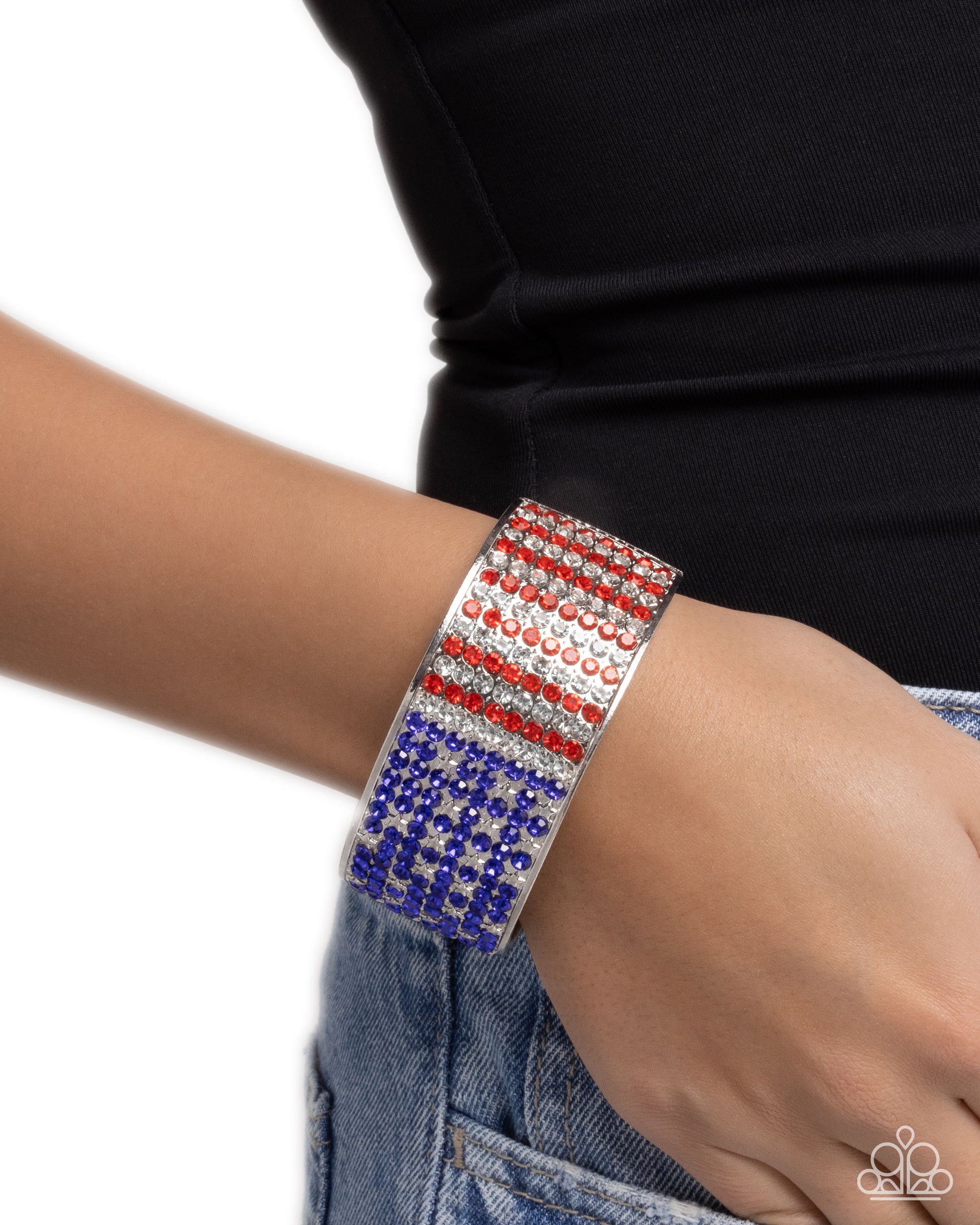 Passionate Patriotism - Paparazzi Bracelet Image