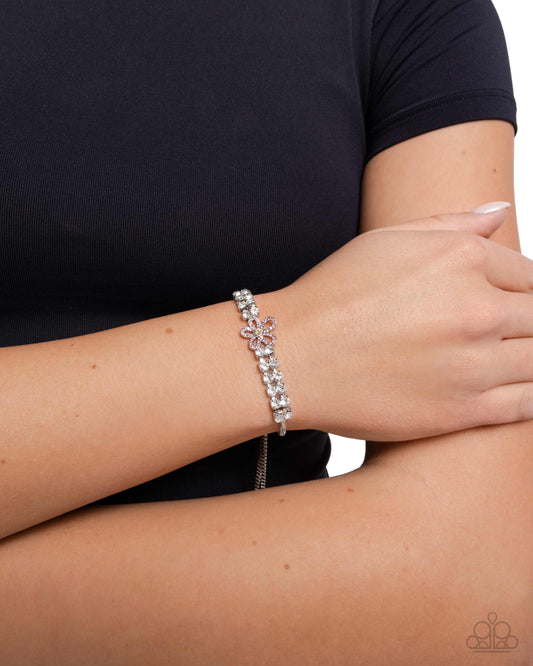 Blooming Breakthrough - Pink - Paparazzi Bracelet Image