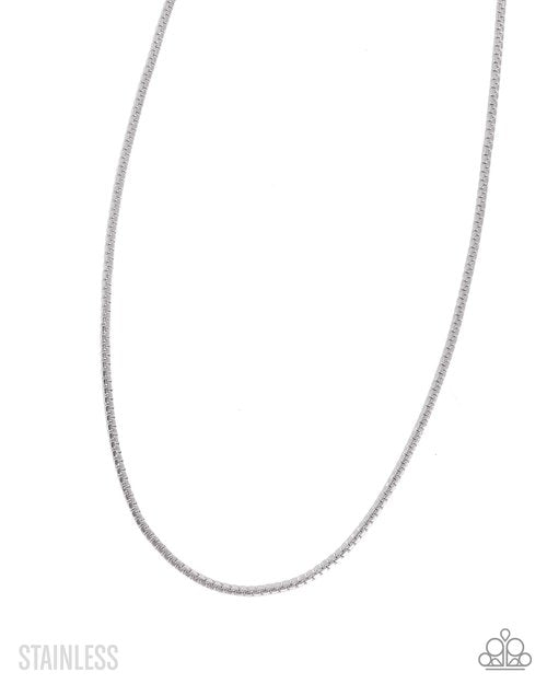 Stainless Season - Paparazzi Necklace Image