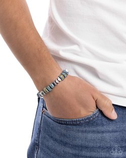 Part of the Plan - Blue - Paparazzi Bracelet Image