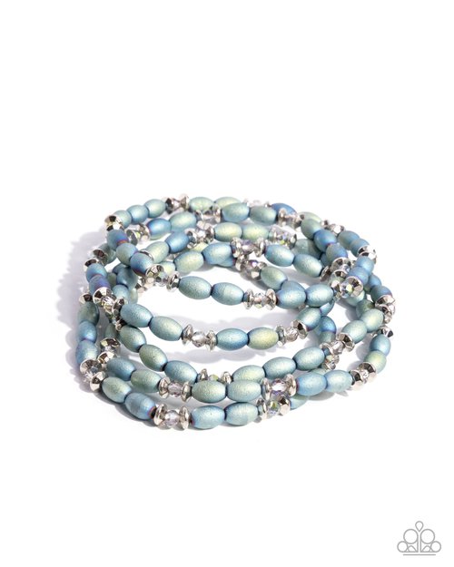 Final Impression - Green - Paparazzi Bracelet Image