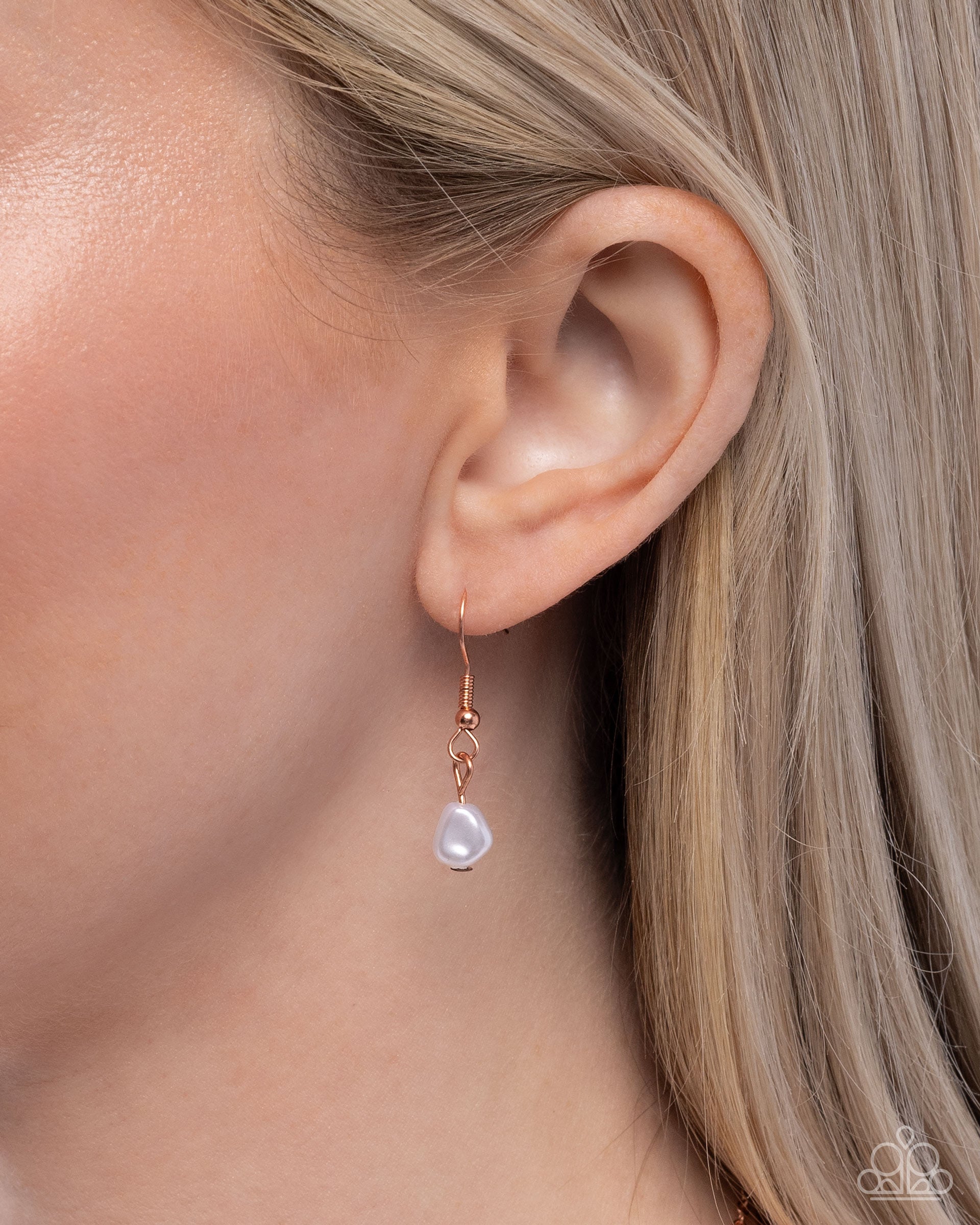 Together Again - Copper - Paparazzi Necklace Image